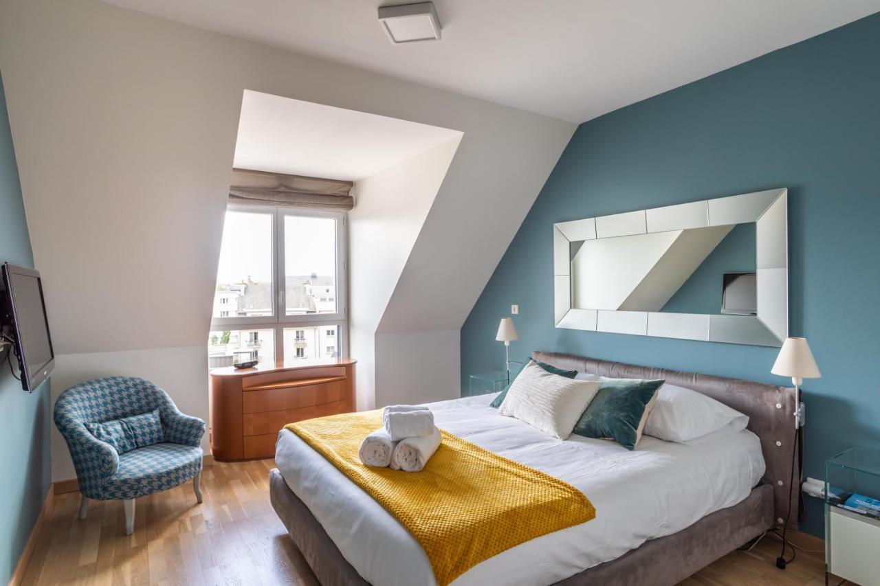 ILLANKA - Appartement 3 chambres avec parking et terrasse proche gare Rennes Extérieur photo