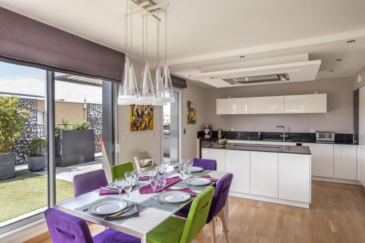 ILLANKA - Appartement 3 chambres avec parking et terrasse proche gare Rennes Extérieur photo